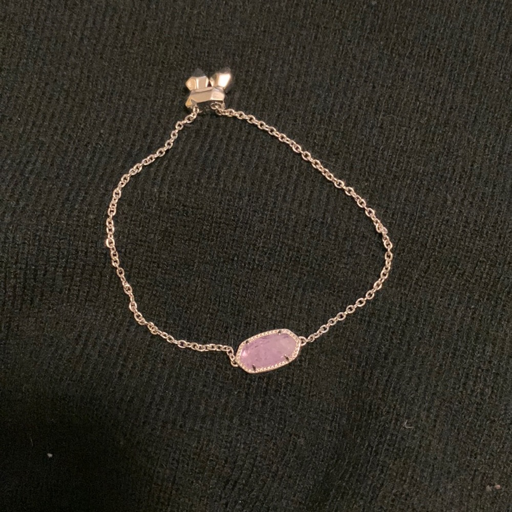 Kendra Scott Elaina bracelet- amethyst